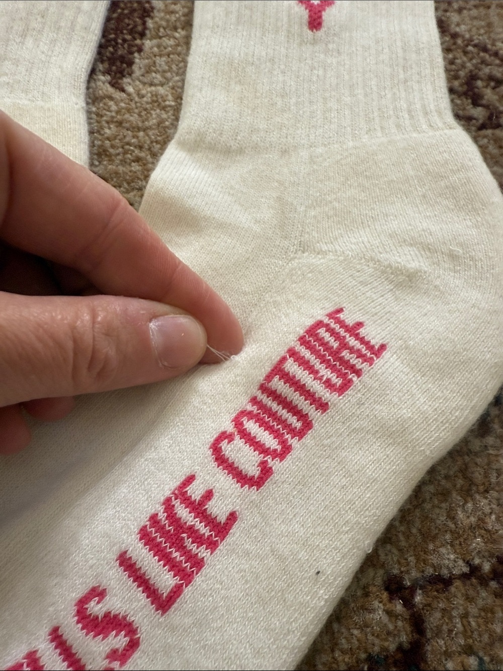 Vintage Juicy Couture Smells Like Couture Knee Socks Juicy Surf Juicy Candy Y2k View 2